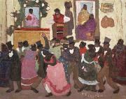 Pedro Figari Candombe oil painting reproduction
